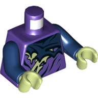Lego tělo, tmavě fialová (6116961)